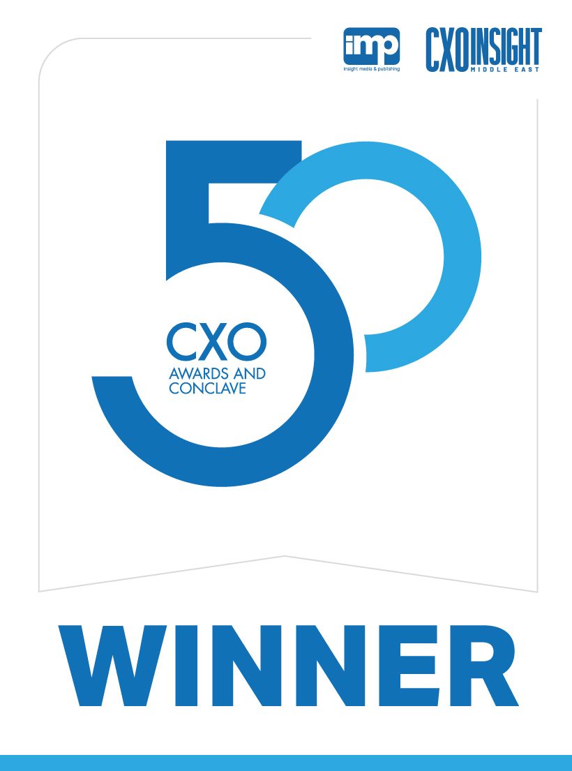 CXO 50 Winner Badge